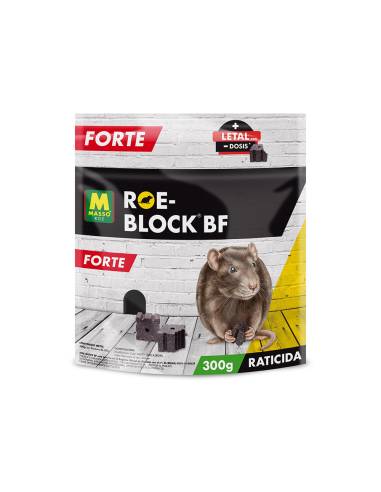 Raticida roe-block forte bf 300g 231627 massó