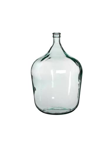Garrafa vidro transparente diego 34l ø40cmx56cm