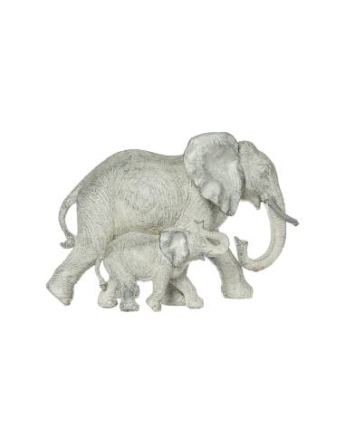 Elefante decorativo de resina cores sortidas. medidas: l.12 x a. 22,5 x al. 15,5 cm