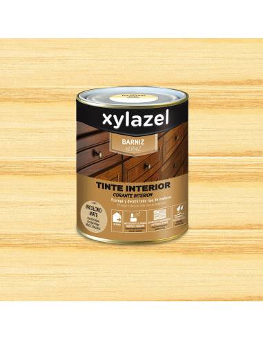 Xylazel barniz tinte interior mate incoloro 375ml 5396044