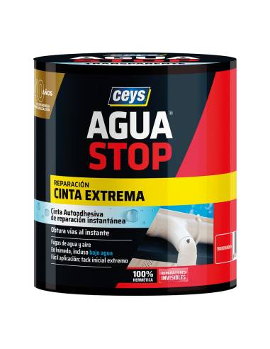 Agua stop cinta extrema instantánea transparente 902853 ceys