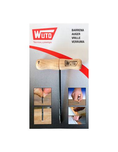Acessório madeira modelo 1. ø2,5mm e longitude: 80mm wuto