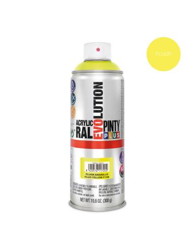 Tintaem spray pintyplus evolution 520cc fluor. amarelo f146