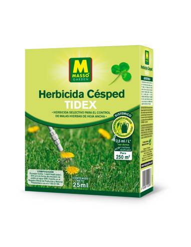 Garden herbicida césped 25ml 231662 masso