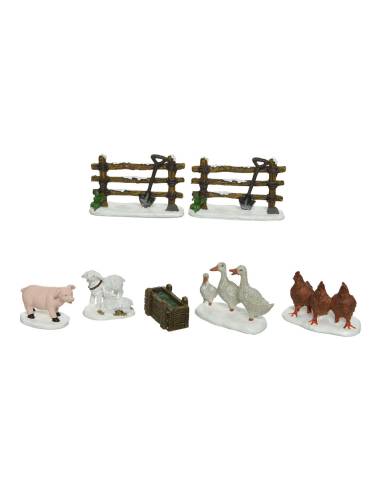 Figuritas animales de granja modelos surtidos