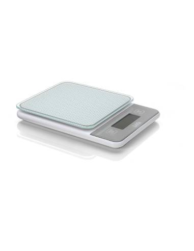 Balança de cozinha eletrónica branco 5kg com bateria recarregável ks1320 laica