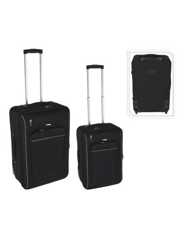 Set 2 maletas de viaje negras