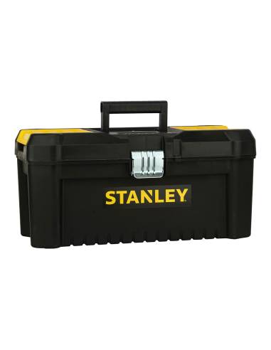 Caja de herramientas de plástico 16"/40cm con cierre de metal stst1-75518 stanley