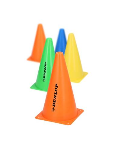 Pack 10 cones para treinamento dunlop