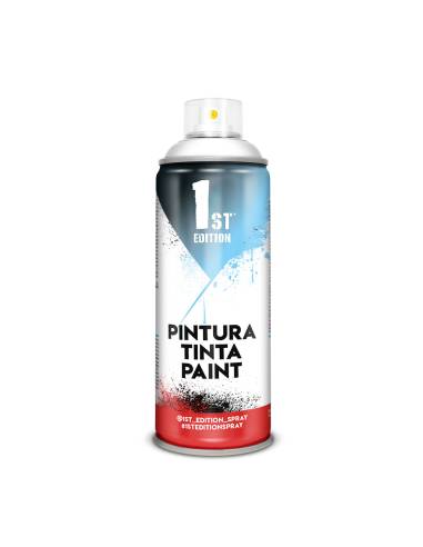 Tinta em spray 1st edition 520cc / 300ml mate branco skeleton ref.640