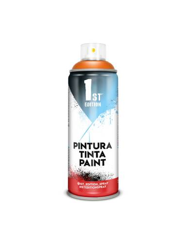 Tinta em spray 1st edition 520cc / 300ml mate laranja perigo ref.645