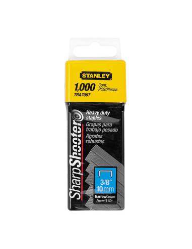 Caixa 1000 agrafos tipo g (4/11/140) 10mm 1-tra706t stanley