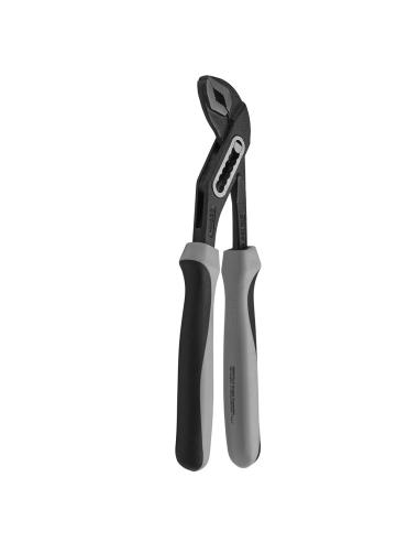 Tenazas Apertura Múltiple Negra Plus 250 mm. mangos Engomados DIN 8976. Pico De Loro, Alicates Extensibles, Tenazas Fontanero