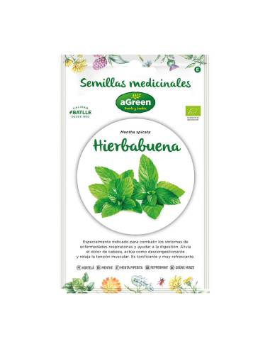Saqueta sementes hortelã "medicinal" eco 857005bolsh agreen