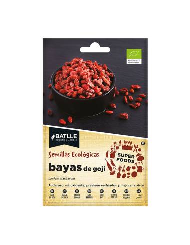 Saquetas sementes bagas de goji "super foods" eco 680002bols batlle