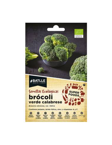 Sobre semillas brocoli calabrese "super foods" eco 680003bols batlle