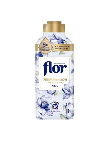 Suavizante perfumador azul 720ml 36 lavados flor