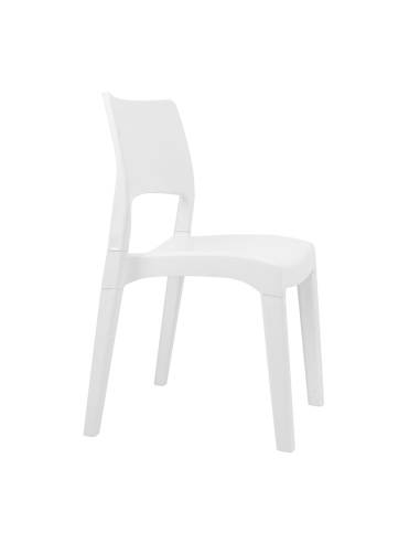 Cadeira empilhável "klik klak" branco klk76cbi progarden