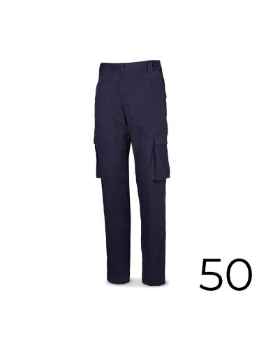 Pantalón strech 98% algodon 2% elastano 240g. azul marino talla 50 588pbsam/50 marca