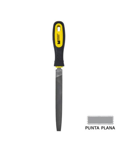 Lima Wolfpack Con Mango Plana Punta Entrefina 6"