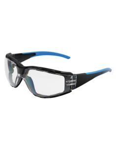 Gafas de Seguridad Acolchadas Cristales Transparentes Con Patillas Patillas Engomadas EN/166