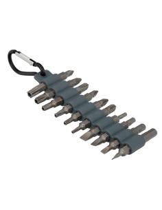 Juego De 20 Puntas Con Mosqueton Para Cinturon. Acero Cromo Vanadio.