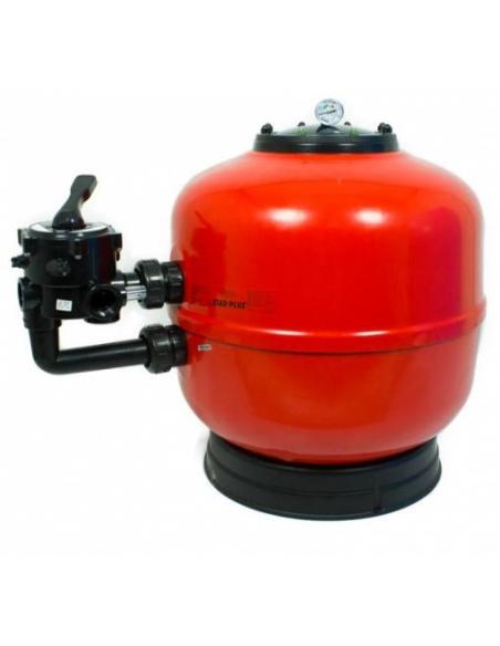Filtro de fibra 600mm com válvula de 1 1/2 Filtro de fibra 600mm com válvula de 1 1/2