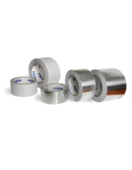 CINTA ALUMINIO 75 MM X 50 MTS PLATA