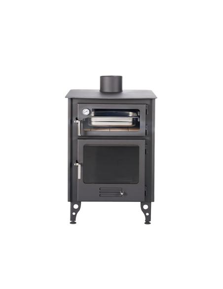 Fogão a lenha com forno JIMENA 8kW