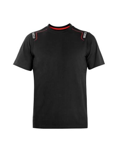 Camiseta tech stretch trenton negra talla-s 02408nr1s sparco