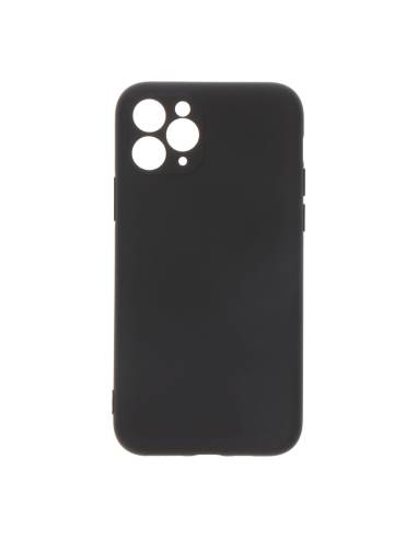 Carcasa negra de plástico soft touch para iphone 11 pro