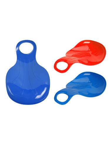 Trineo de mano para niños de plástico 2 colores.