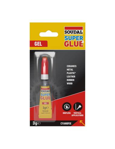 Soudal super glue gel 3g soudal 116390
