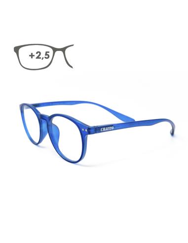 Gafas Lectura Connecticut Color Azul Aumento +2,5 Patillas Para Colgar Del Cuello , Gafas De Vista, Gafas De Aumento