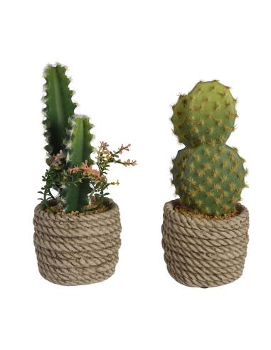 Cactus artifical modelos surtidos de 28cm 808447