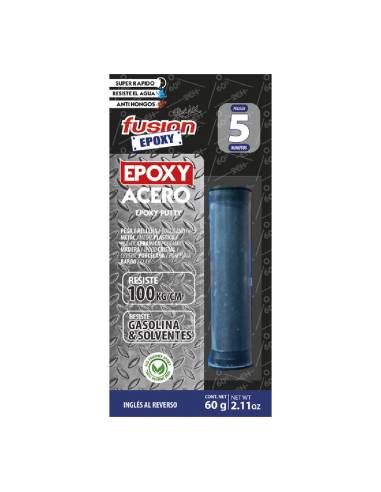 Epoxy aço barra plasticina integrada 5min 60g pl60e5a fusion epoxy black label