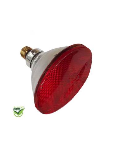 *ult.unidades* lâmpada infravermelhos par38 175w e27 "energy saver" cor: vermelho (terapêutico) philips
