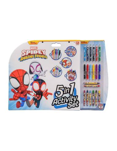 Kit de trabalhos manuais 5 em 1 spiderman
