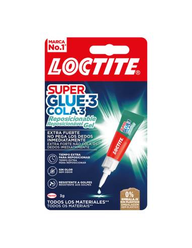 Loctite superglue-3 gel reposicionable 3 gr 2943113