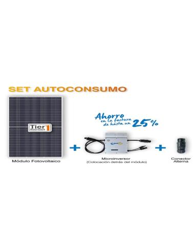 KIT SOLAR AUTOCON MICROINVERSOR 550W S/ESTRUCT
