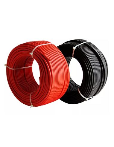 CABO SOLAR 1x6mm PRETO VENDA DE CABO SOLAR x MTS