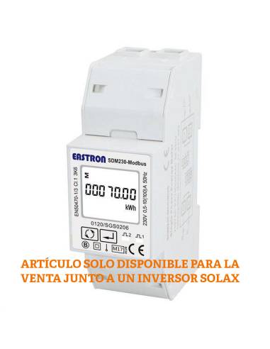 CONTADOR DE CONSUMO MONOFÁSICO PARA SOLAX