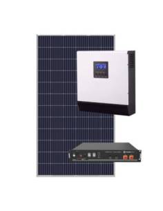 KIT SOLAR SEM ESTRUTURA DE 3KW FORA DA REDE