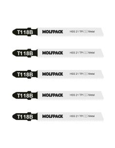 Hoja Sierra Calar Metal Grueso 5 Piezas HSS 21 TPI