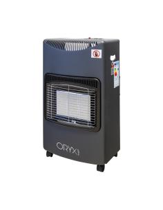 Estufa Gas Infrarroja Ceramica 4,5 Kw. 3 Potencias, Triple Sistema de Seguridad, Con Ruedas, Encendido Piezo-Electrico