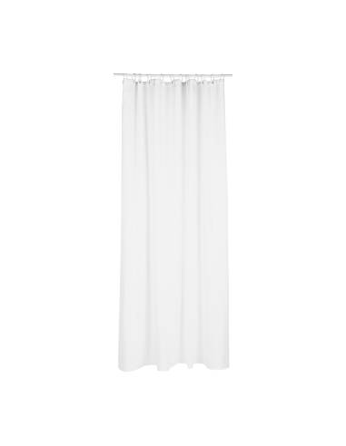 Cortina para baño polyester blanca 180x200cm