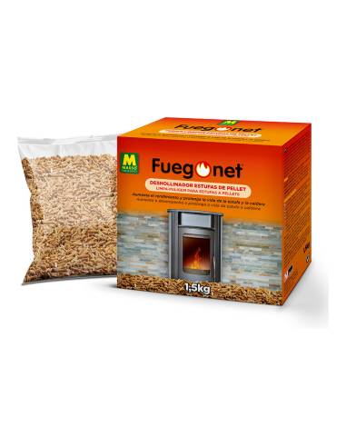 Limpa fuligem para lareiras de péletes fuegonet 231296 massó