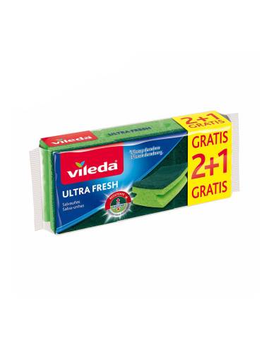 Salva uñas verde 2+1 ultrafresh 162297 vileda
