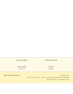 Embellecedor blanco de plastico para toma doble televes 2