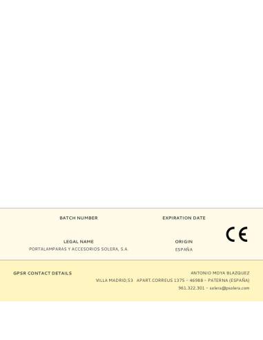 Union para ref. 60089, 60090, 60091 serie blue...